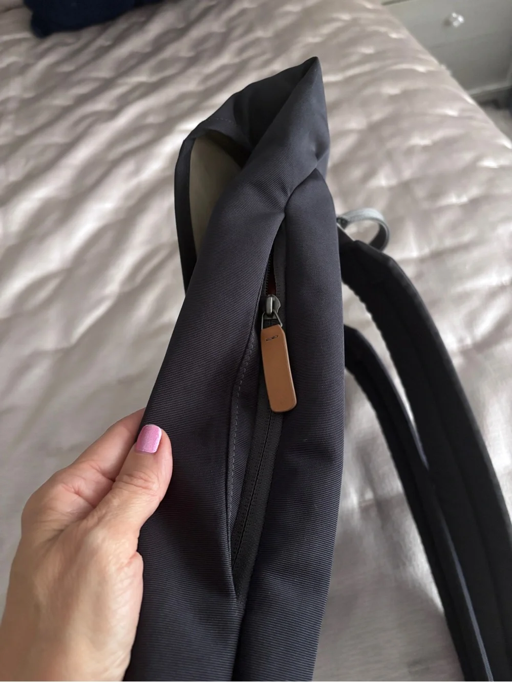 Bellroy Oslo Slim Laptop Backpack Water Repellent 16L Compact Daypack Charcoal